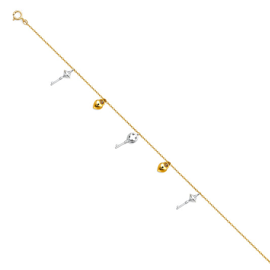 14KY Light Bracelet & Anklet